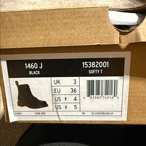 Dr. Martens Black Leather Boots